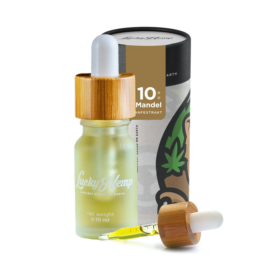 Mandel CBD-Öl 10% Öle Lucky Hemp   
