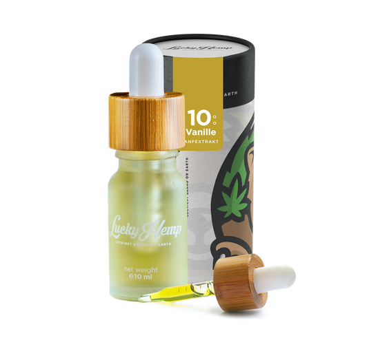 Vanille CBD-Öl 10% Öle Lucky Hemp   